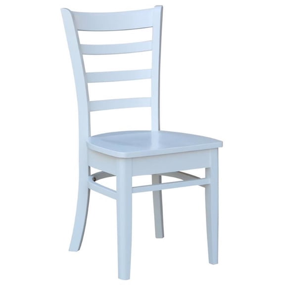 Kingfisher Lane Side Dining Chair in White (Set of 2)