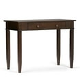 thumbnail image 1 of Kingfisher Lane Wood Transitional 42" Home Office Desk in Brown, 1 of 5