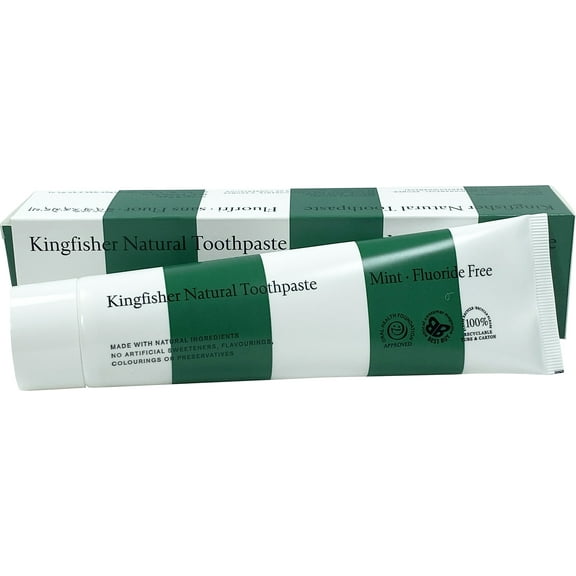 Kingfisher Mint Toothpaste - Fluoride Free 100ml