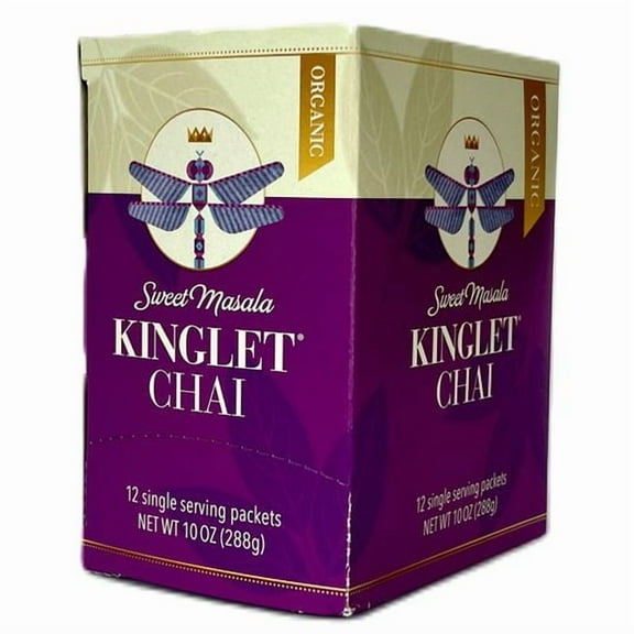 Kinglet Masala Chai Powder, Organic-1 Box