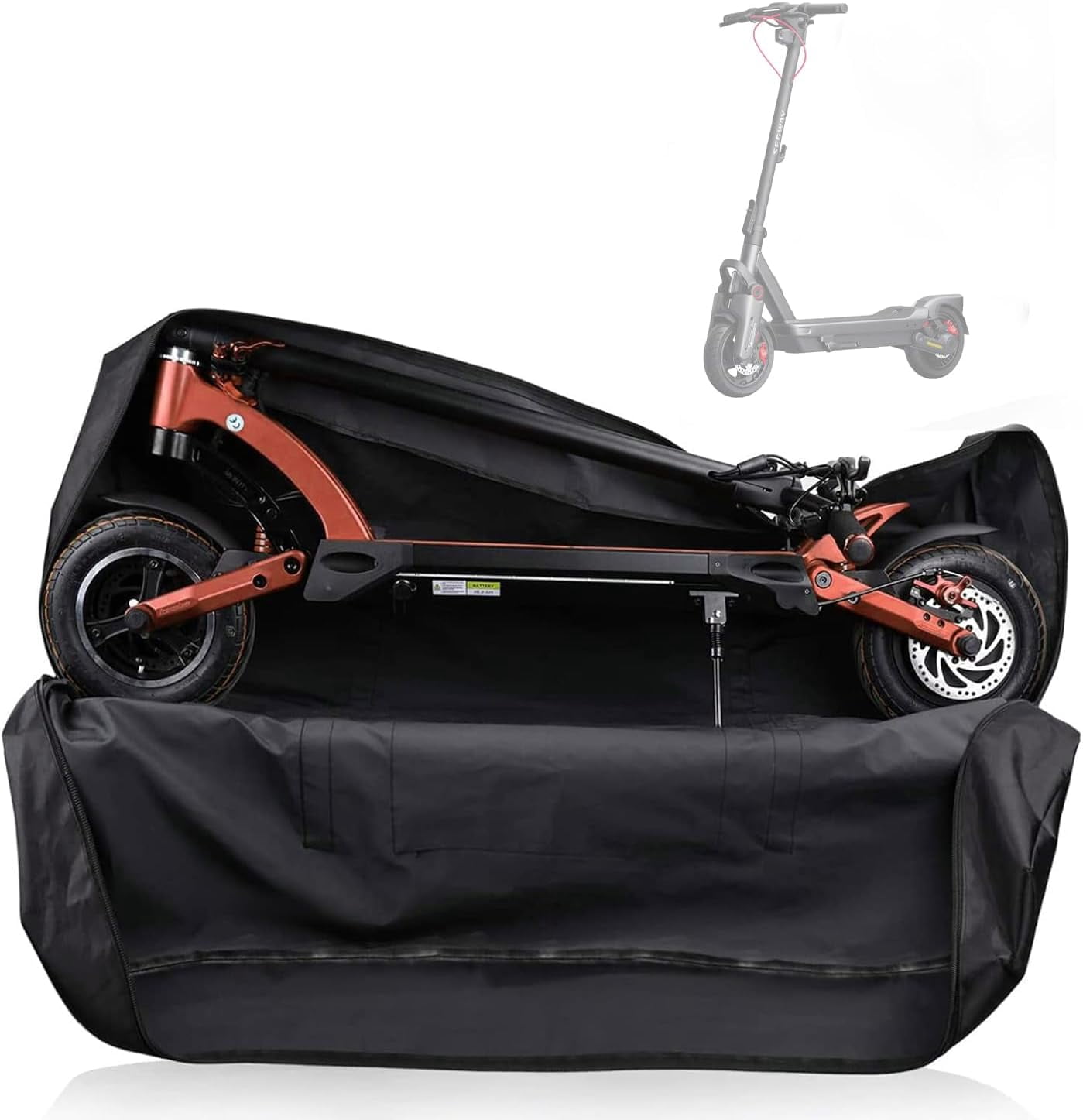 Kingling Electric Scooter Bag, Waterproof Electric Scooter Storage Bag Scooter Accessories, Outdoor Electric Scooter Backpack