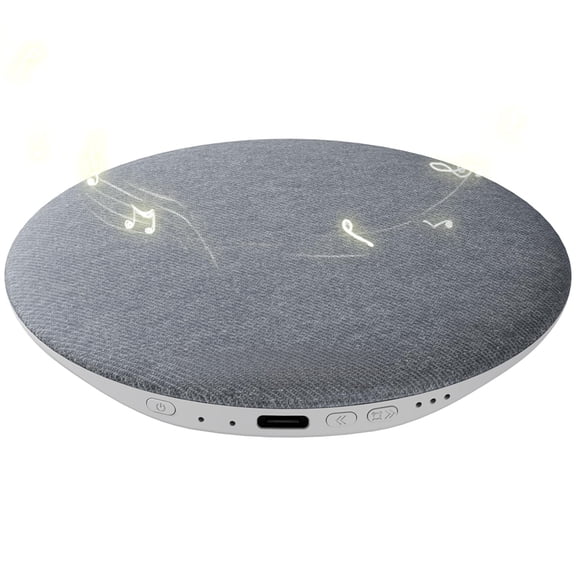 Kinglucky X50 Pillow Speaker for Sleeping, Built-in White Noise Sound Machine Pink Noise for Sleeping, Auto-Off Timer Portable Bluetooth Speaker Under Pillow Rechargeable for Side Sleeper WWSOGQH