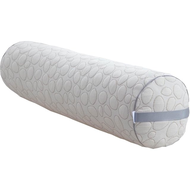 Kingnex Adjustable Bolster Roll Pillow Under Knees to Relief Lower Back