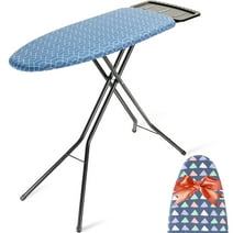 Kingrack Ironing Board,Iron Stand with Iron Rest, 7 Levels Adjustable Height,36"x13"