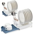 thumbnail image 1 of Kingrack Mini Expandable Dish Drying Rack Over The Sink Adjustable Dish Rack in Sink Or On Counter Dish Drainer with Utensil Holder Rustproof for Kitchen, 1 of 6