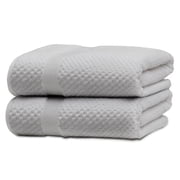 Kingrest 100% Cotton Bath Towel Sets of 2 Pieces, 2 Bath Towel, Highly Absorbent Towels for Bathroom, Gym, Hotel