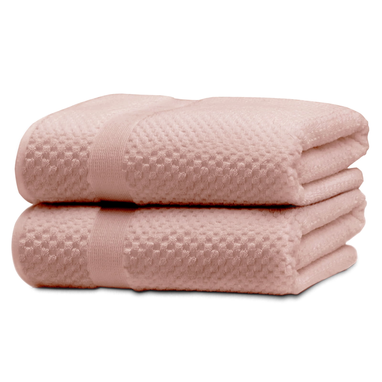 Kingrest 100% Cotton Bath Towel Sets of 2 Pieces, 2 Bath Towel, Highly Absorbent Towels for Bathroom, Gym, Hotel