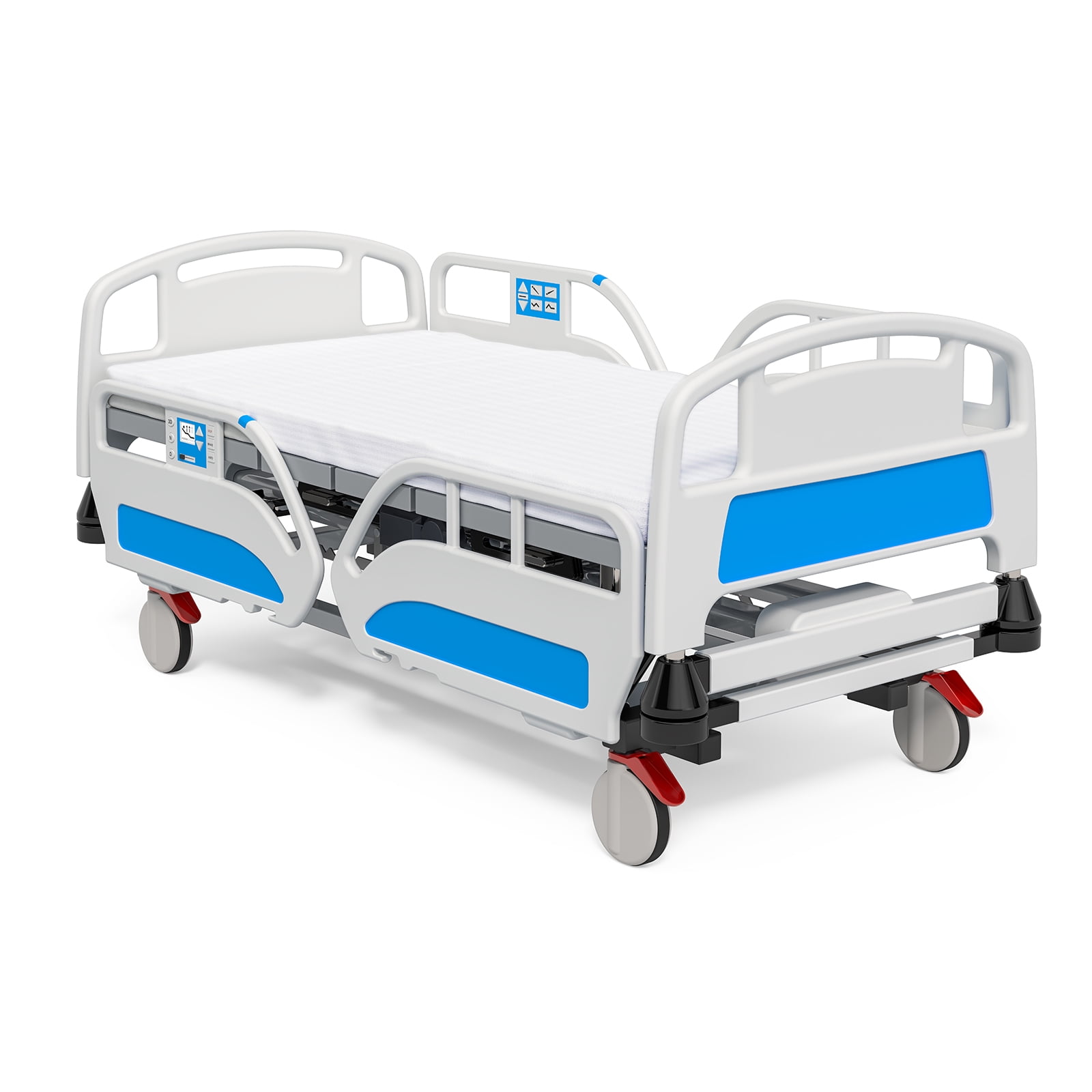 Kingrest 100% Cotton Fitted Hospital Bed Sheets (Packs of 1) - Ultra ...