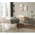 thumbnail image 1 of Kings Brand Furniture Twin Metal Daybed with Pop-Up Trundle, Sturdy Steel Slat Support Space Saving Guest Bed Frame, Bedroom & Living Room, White, 1 of 6