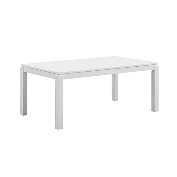 Kings Brand Furniture - Austin 71" Rectangular Wood Dining Room Table, White