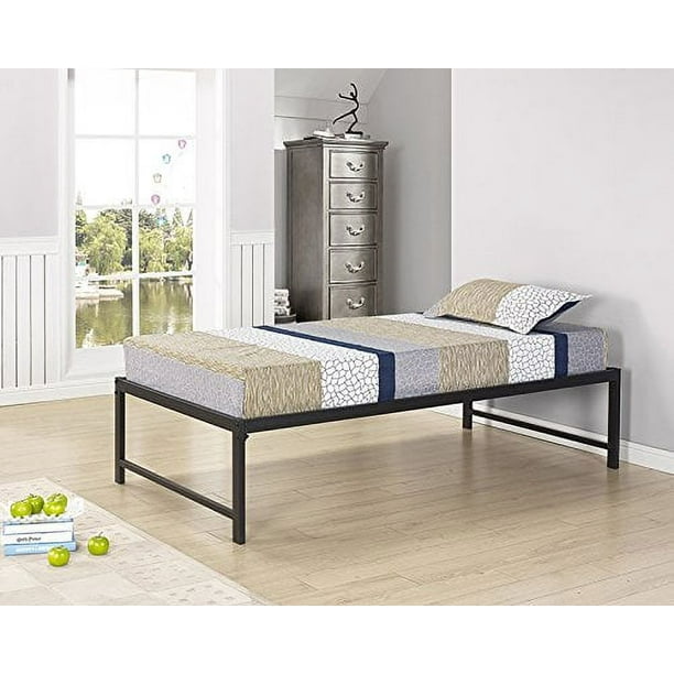 Kings Brand Furniture Black Metal Twin Size Platform Daybed Bed Frame