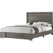 Kings Brand Furniture – Edmond Wood Bed (King Size)