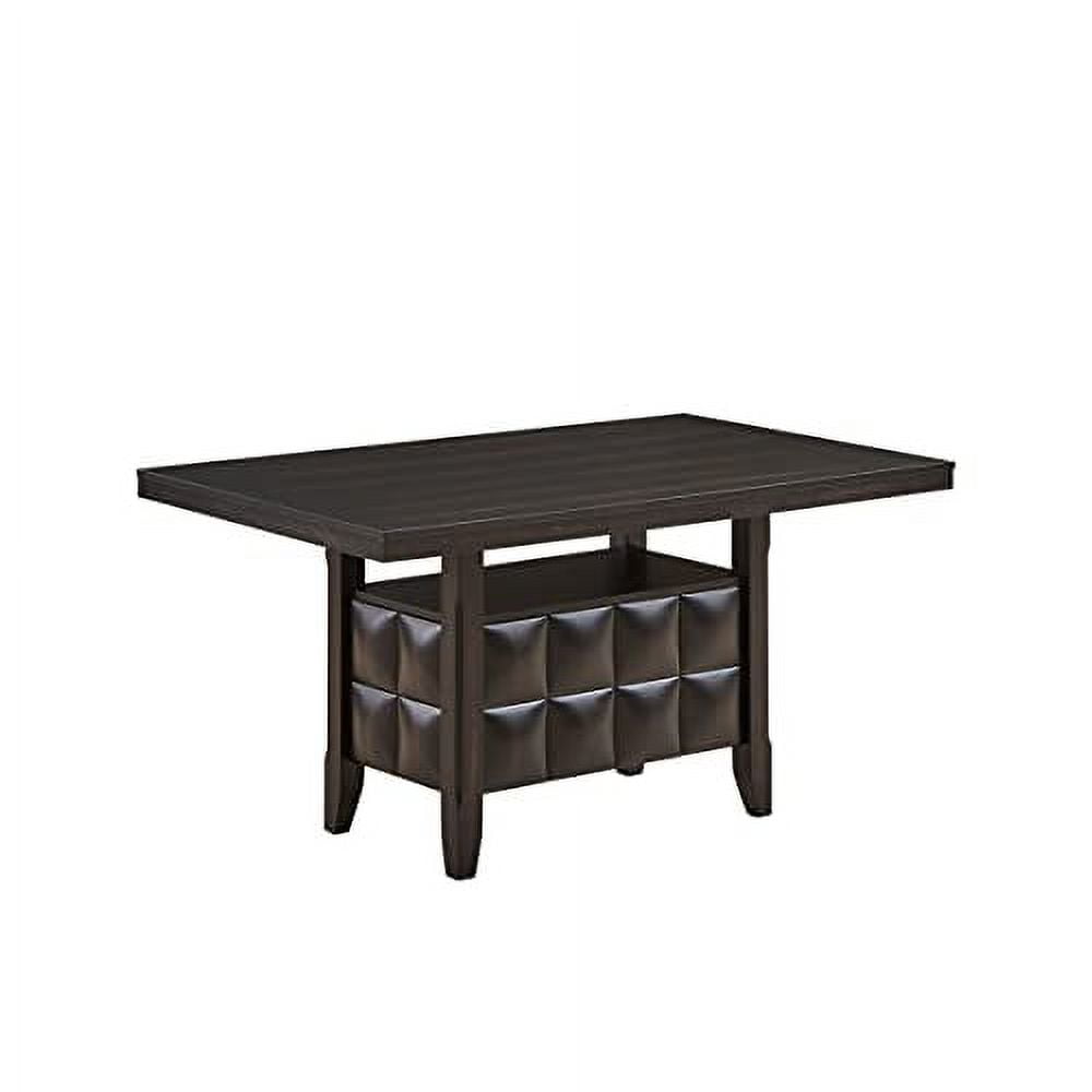 Kings Brand Furniture Lemont Wood Rectangular Dining Table with