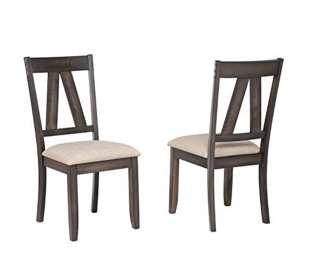 Kings Brand Furniture Lynn Brown Wood Dining Room Side Chairs