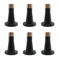 thumbnail image 1 of Kings Brand Furniture - Plastic Bed Frame Glide Legs - Bed Frame Leg Feet to Replacement Wheels - Set of 6, 1 of 8
