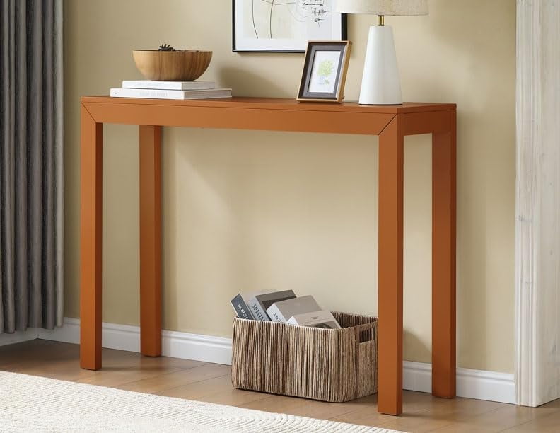 Kings Brand Furniture Russel Console Table - Modern Entryway Sofa Table ...