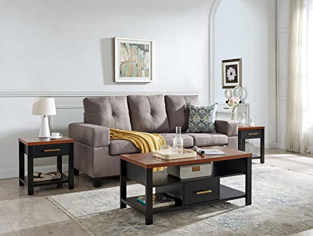 Kings Brand Furniture Sendero 3Piece Coffee Table & End 2 Tables