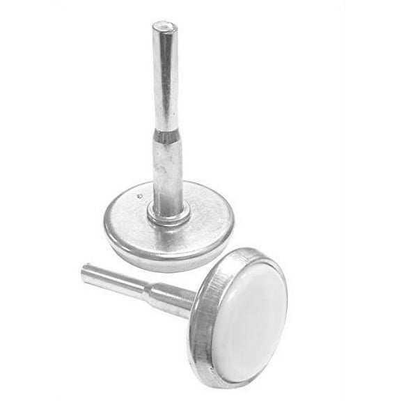 Kings Brand Furniture - Steel Stem Bed Frame Glide Legs to Replace Wheels, Set of 2 Glides