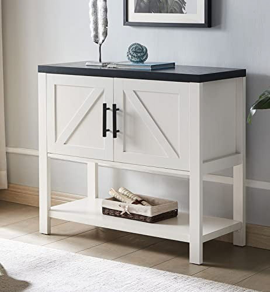 Kings Brand Furniture Teresa 2Door Modern Console Table, Buffet
