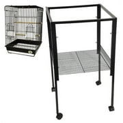 Kings Cages ES5 Metal Stand for All ES1818 Cages Color: Black