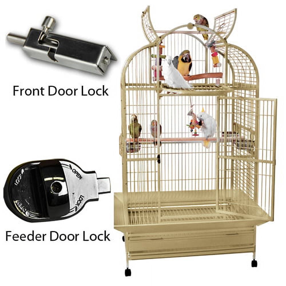 Kings Cages SLT 4032 Triple Top Cage. 40X32X74 Sandstone