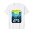 thumbnail image 1 of Kings Canyon National Park Short Sleeve White T-Shirt, 1 of 5