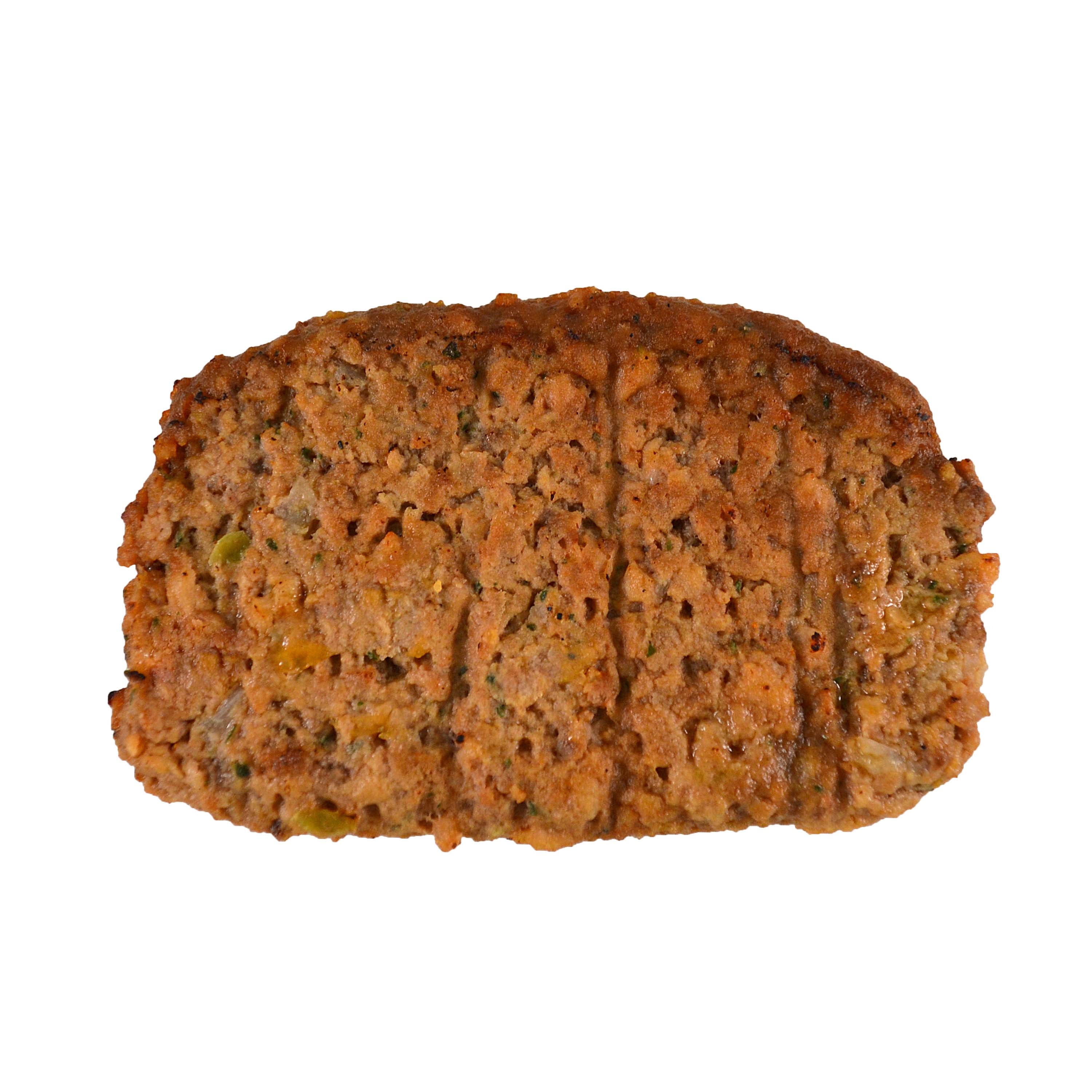 Kings Command Foods Country Style Cooked Meatloaf Slice, 3 Ounce - 80 per case.