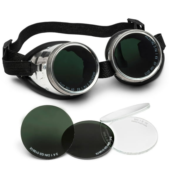 Kings County Tools Safety Goggles with Sunglass and Shade 5 Welding Lenses