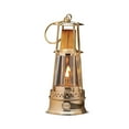 thumbnail image 1 of Kings County Tools 10” Miners Oil Lamp with Brass Body and Glass Chimney, 1 of 9