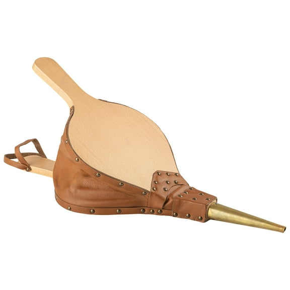 Kings County Tools 18.75” x 7.5” Large Fireplace Bellows Indoor or Outdoor