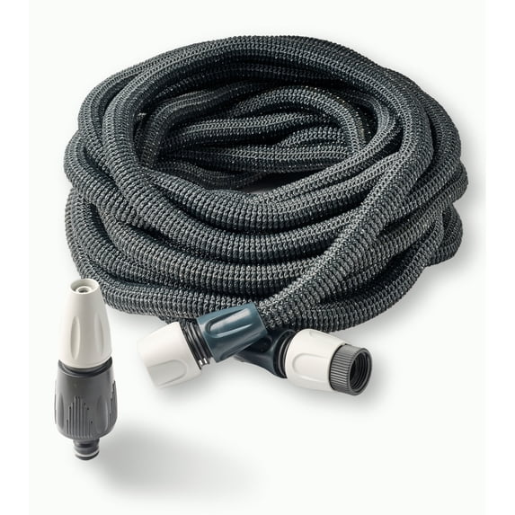 Kings County Tools 98Ft Expandable Garden Hose, Flexible Water Hose with Nozzle and Quick Connectors