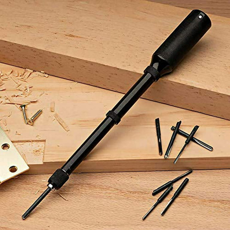 Kings county tools classic yankee style push drill 8 double fluted bits included deals