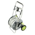 thumbnail image 1 of Kings County Tools Garden Hose Reel Cart – 100ft 5/8in Hose with 8 Spray Patterns, Nozzle & Wheels, 1 of 7