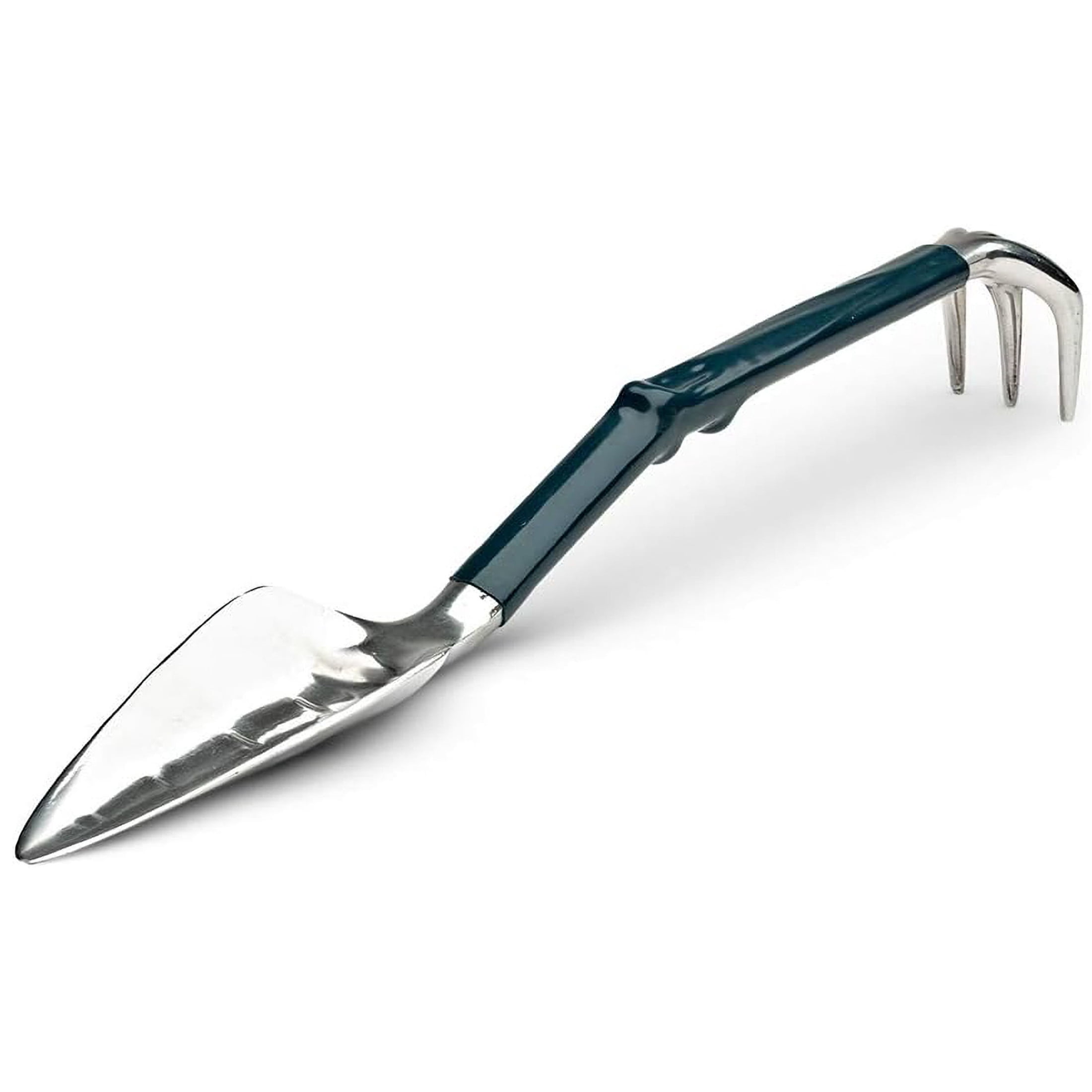 Kings County Tools Garden Shovel and Rake Combo - Garden Hoe and Trowel