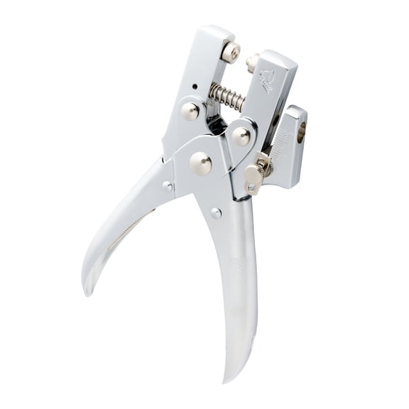 Kings County Tools Grommet Tool - Punches Then Rivets Paper, Cardboard, Plastic, and Leather