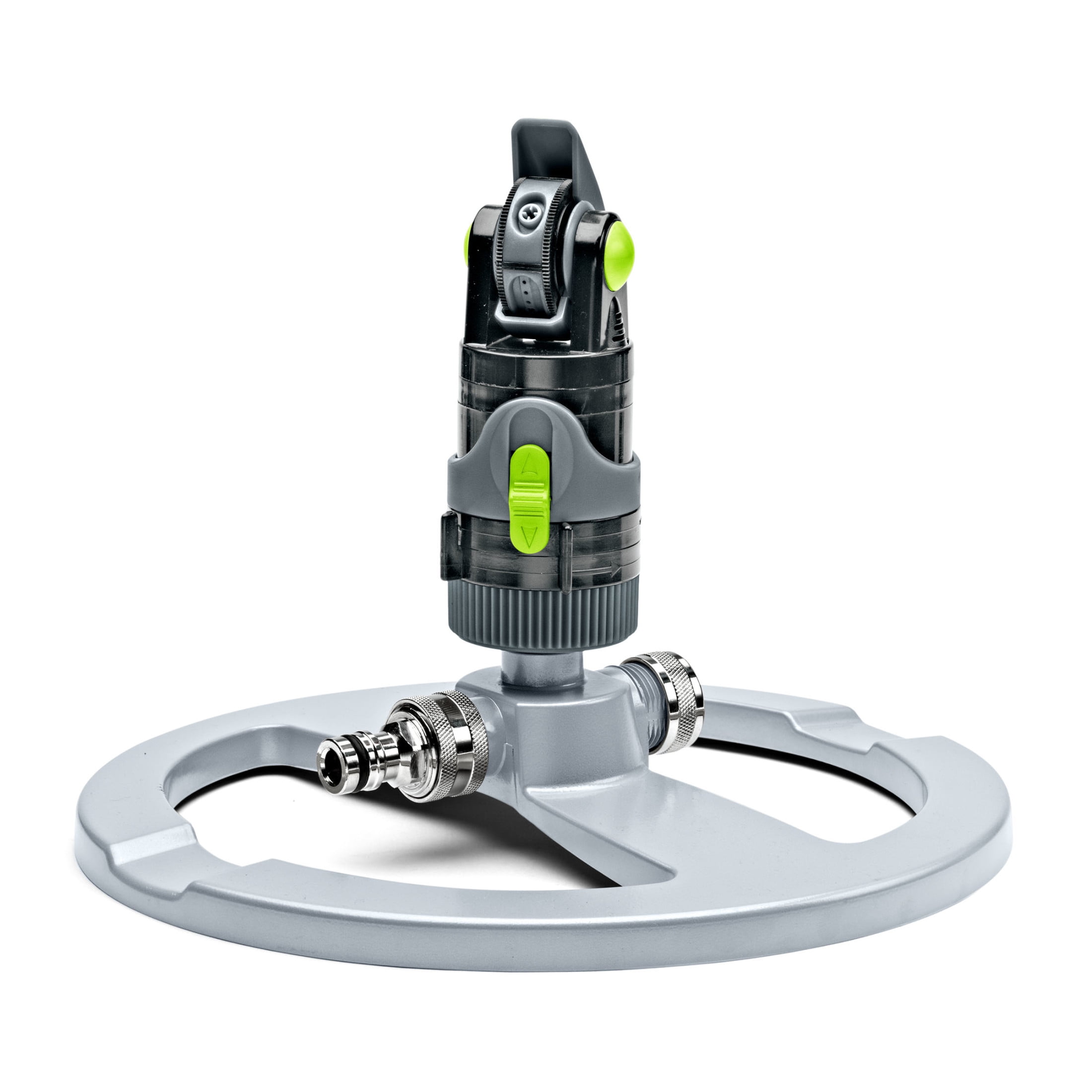 Kings County Tools Impact Sprinklers for Yard with Adjustable Rotating Head and 4 Spray Patterns