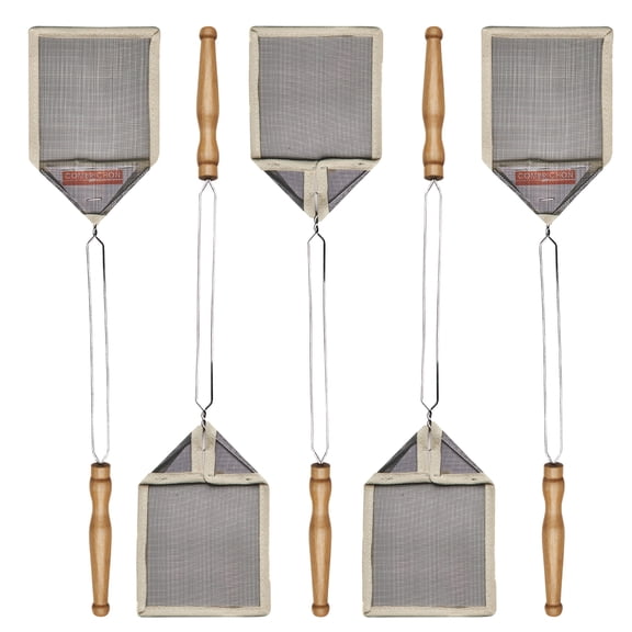 Kings County Tools Old-Fashioned 21-inch Heavy Duty Fly Swatter 5-Pack