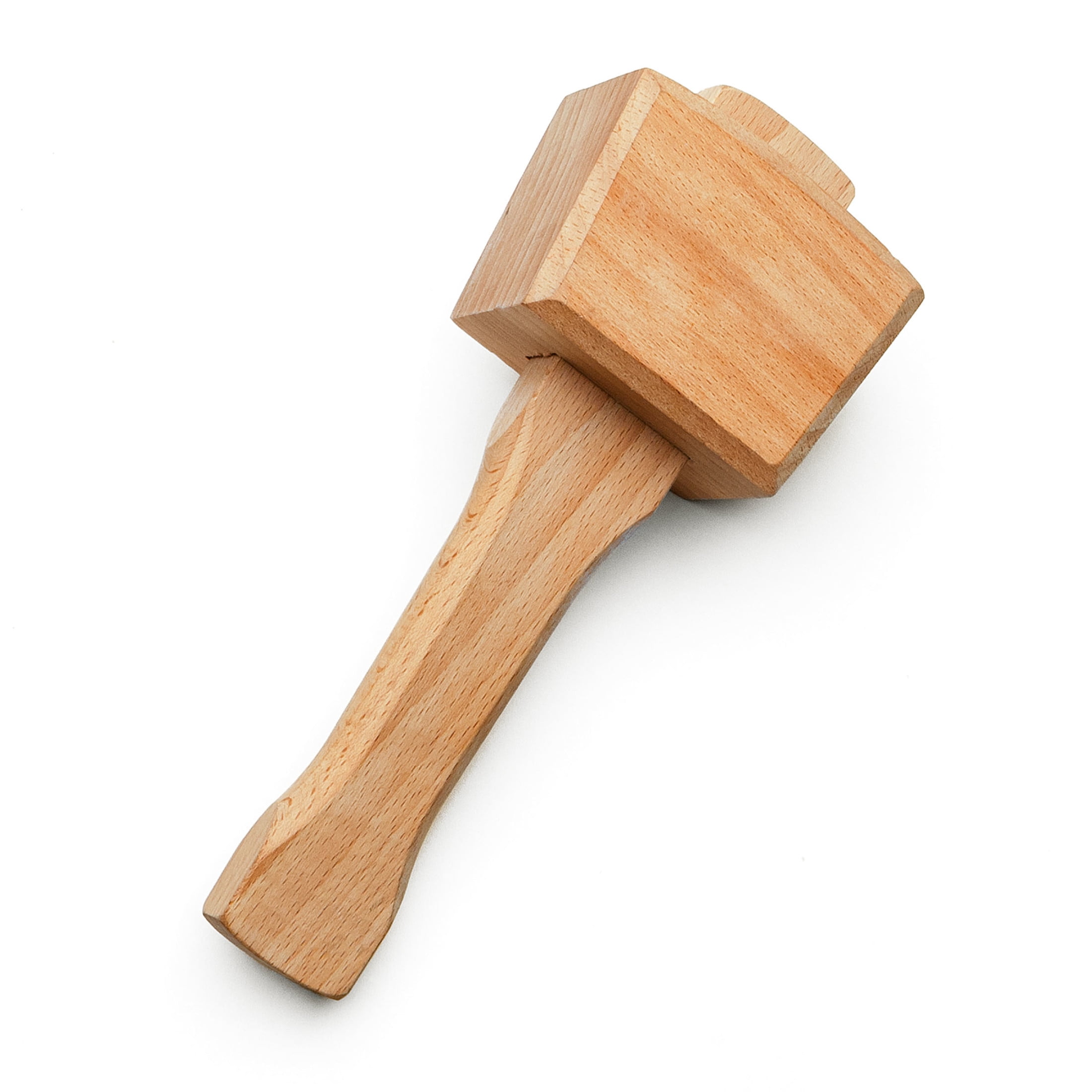 Kings County Tools Wood Mallet Hammer - 12oz Solid Beechwood Carpenters Mallet with 3.5” Head