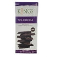 thumbnail image 1 of Kings Dark Chocolate Bar 72% Cocoa Belgian, 3 Ounce - Pack Of 6, 1 of 2