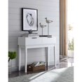 thumbnail image 1 of Room Designs Console Table White Modern Rectangle, 1 of 8