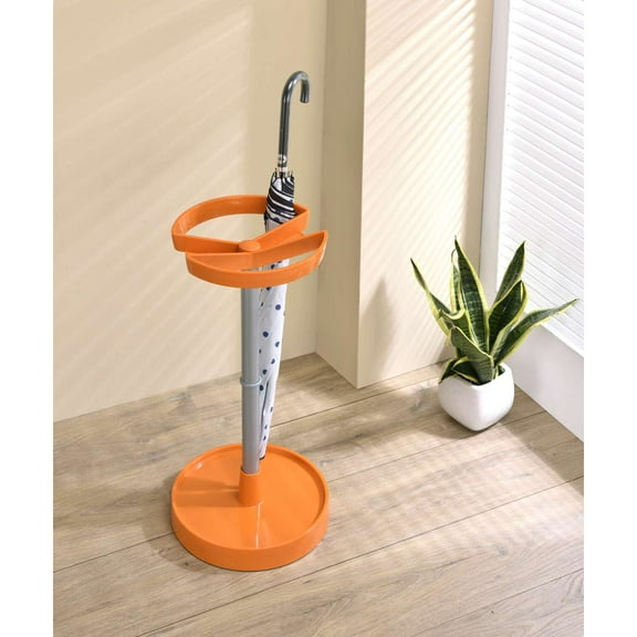 Room Designs Umbrella Stand Orange Contemporary Circular