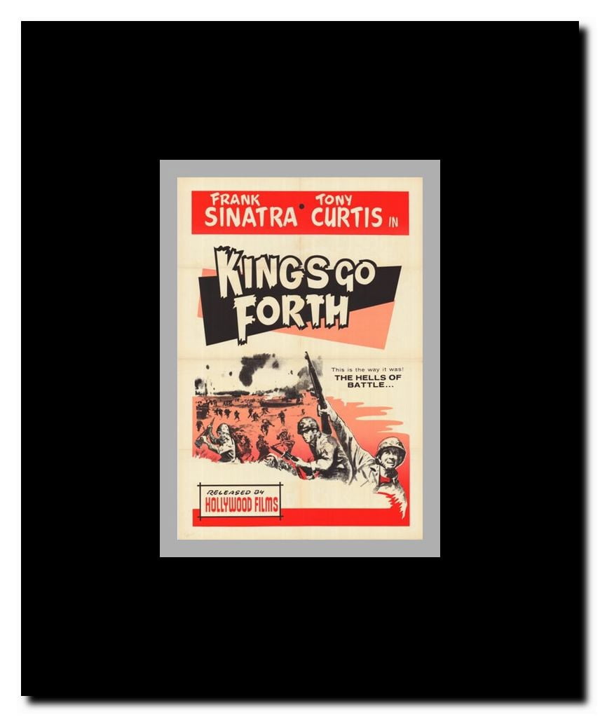 Kings Go Forth Framed Movie Poster