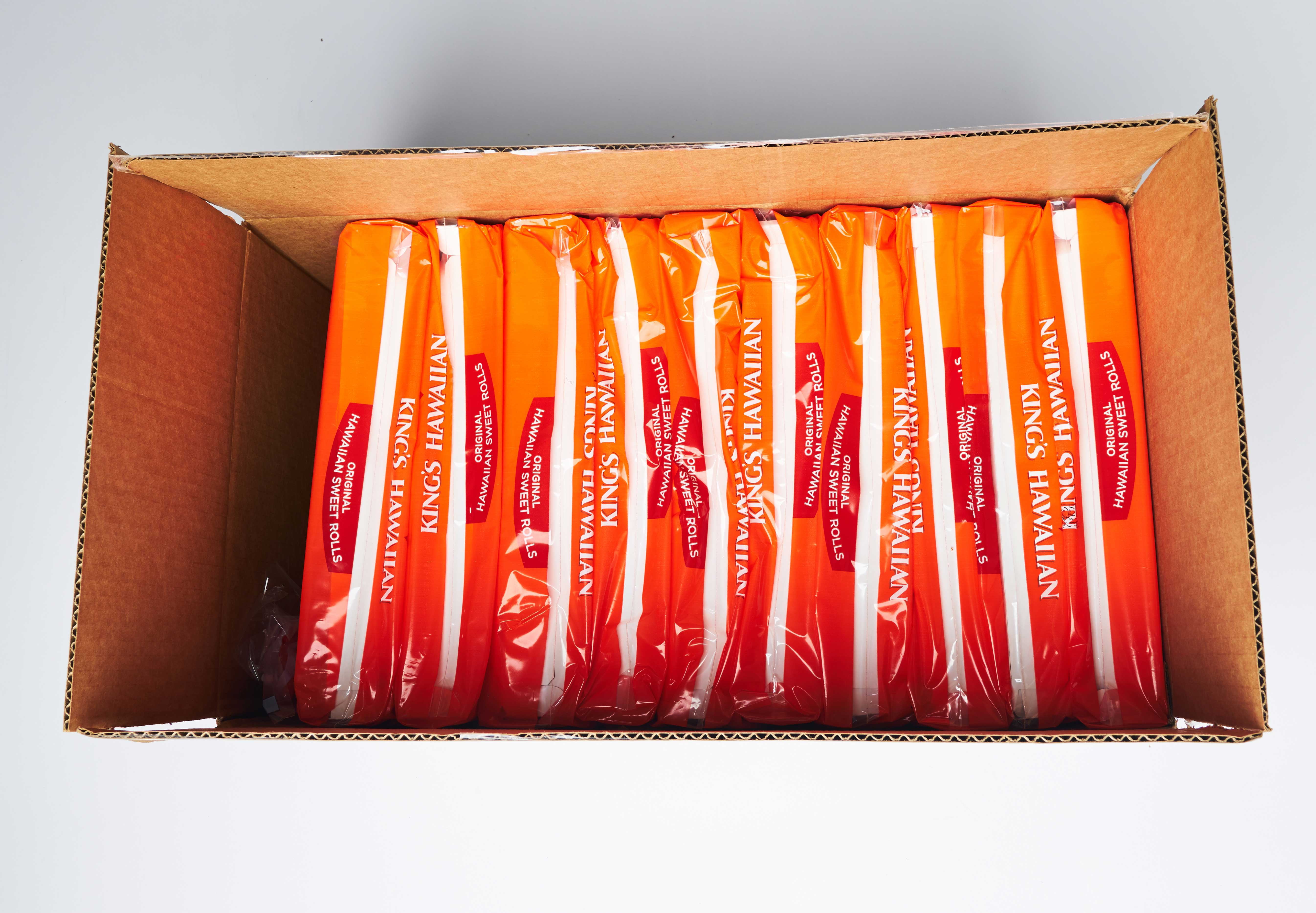 Kings Hawaiian Sweet Dinner Roll, 24 Ounce, 24 rolls per pack -- 10 packs per case