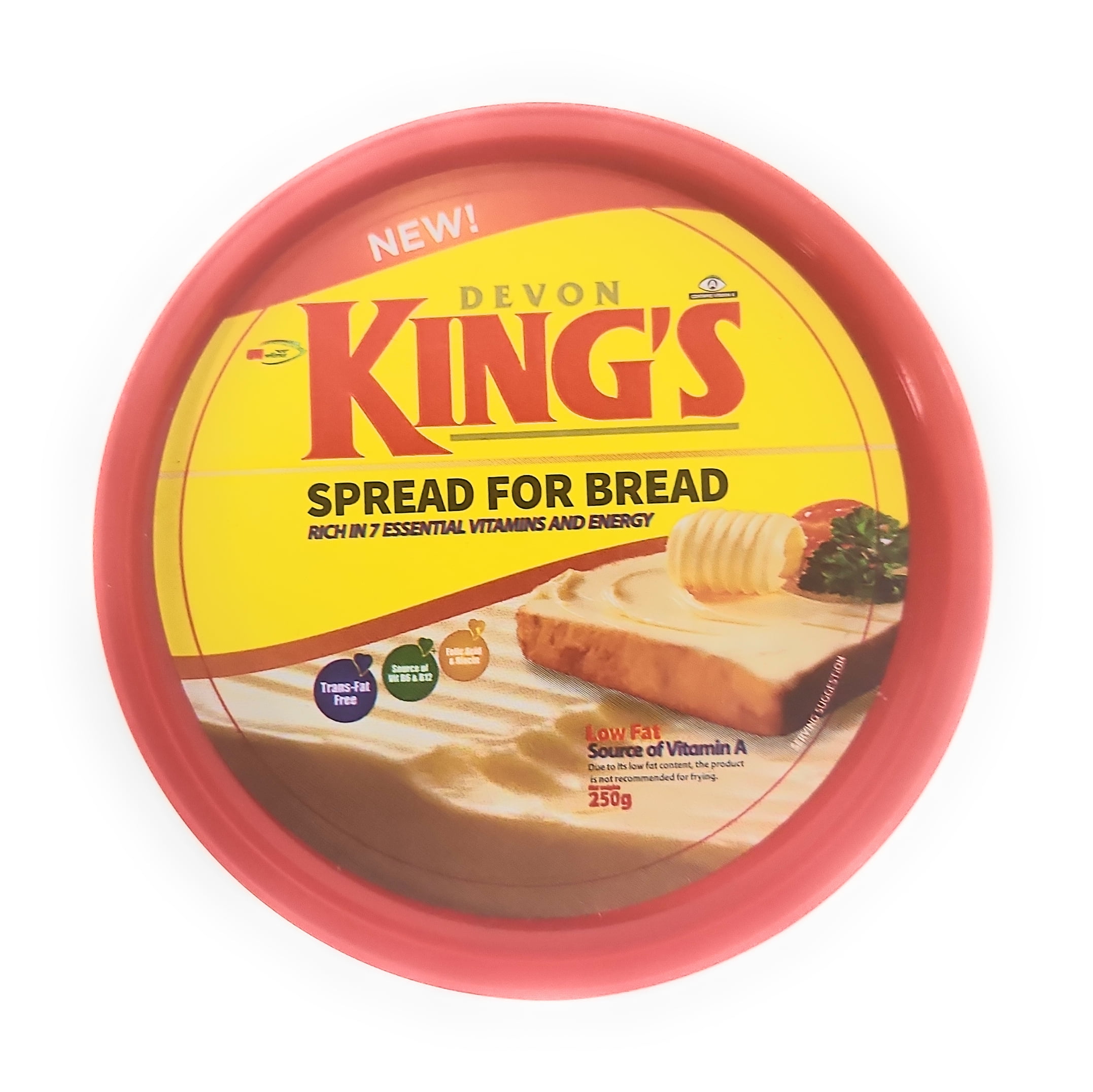 Kings Low Fat Spread for Bread 250g. Product of Nigeria