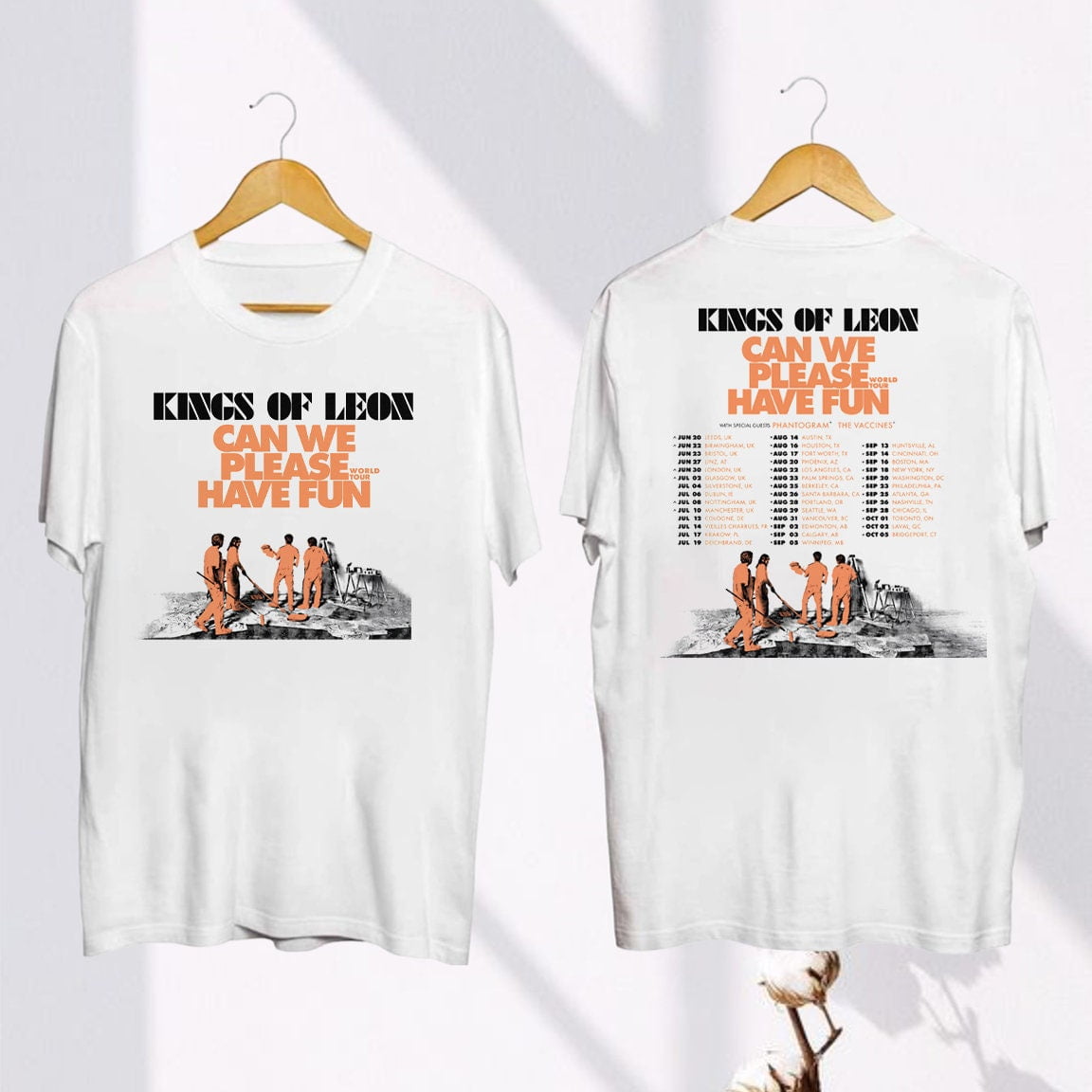 Kings Of Leon Tour 2024 Shirt Can We Please Have Fun Us Tour 2024 Shirt