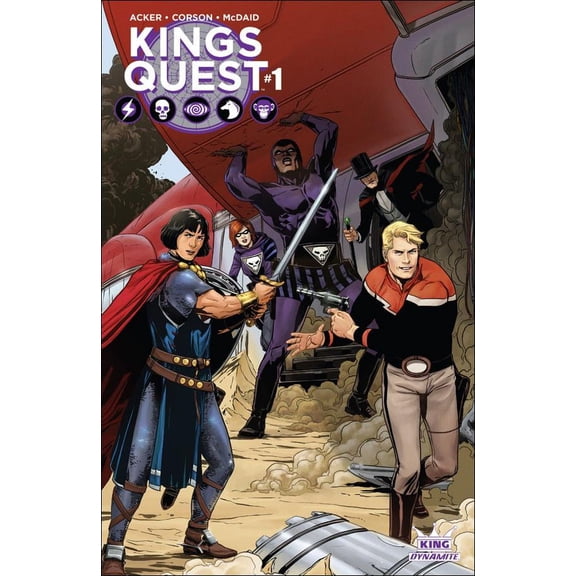 Kings Quest #1A VF ; Dynamite Comic Book
