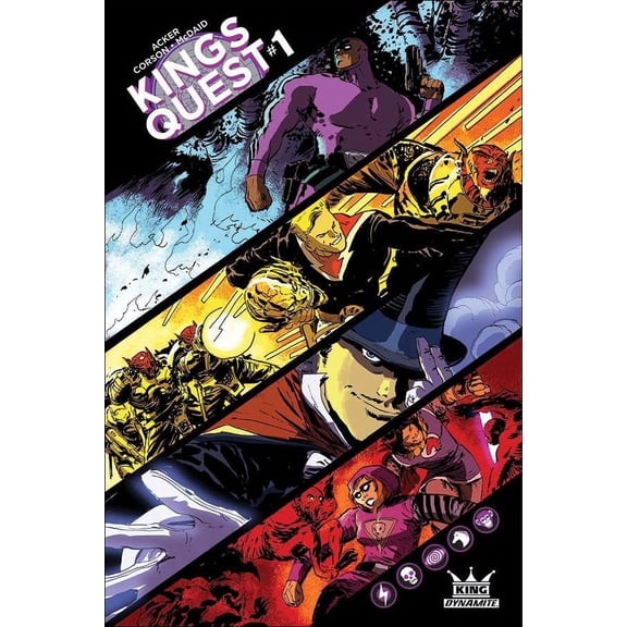 Kings Quest #1B VF ; Dynamite Comic Book