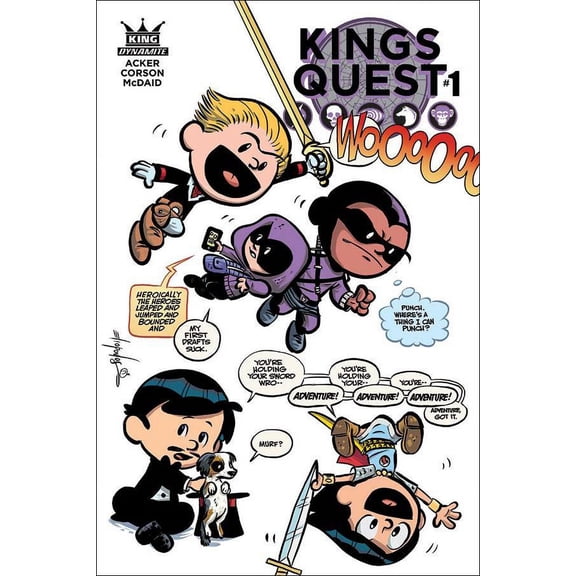 Kings Quest #1D VF ; Dynamite Comic Book
