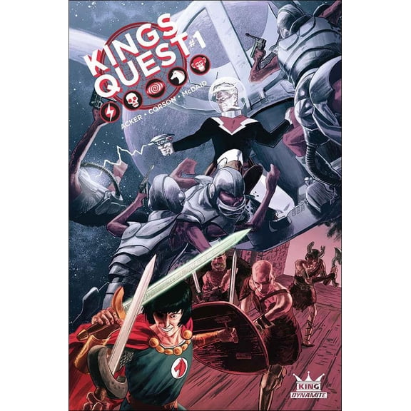 Kings Quest #1E VF ; Dynamite Comic Book