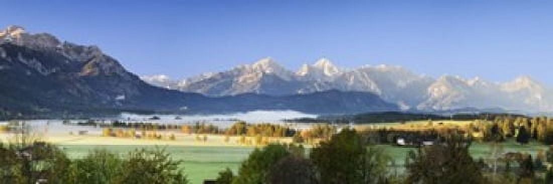 Kings Region and Allgau Alps Bavaria Germany Canvas Art - Panoramic Images (18 x 6)